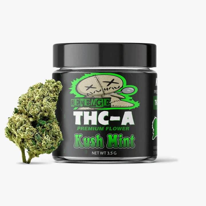 THC-A FLOWER / KUSH MINT / REVENGE - lakenormanhempco